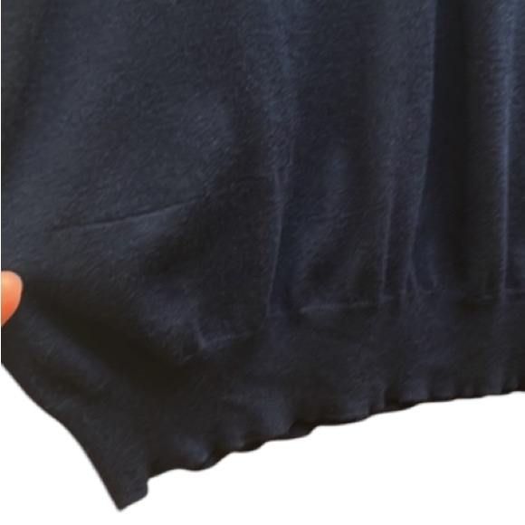 Zara Pull-over collared Sweater 5-Button 3/4 Sleeve fine gauge knit Sz. Med. - Picture 12 of 15